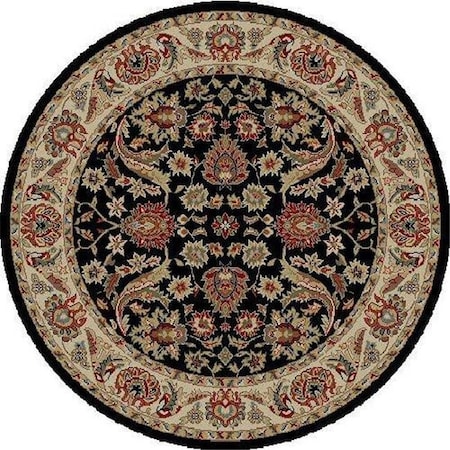 Concord Global Trading Concord Global 62035 5 ft. 3 in. x 7 ft. 3 in. Ankara Sultanabad - Black 62035